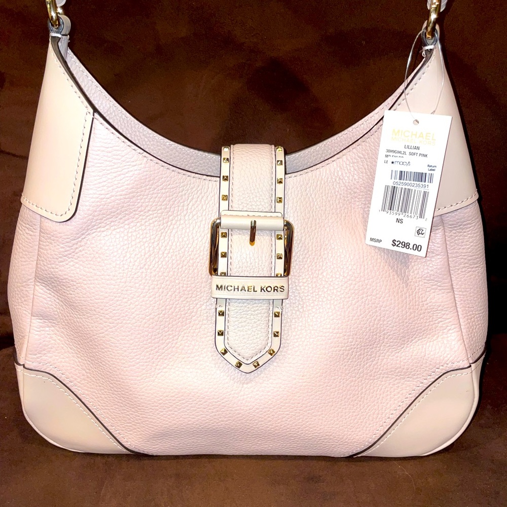 Michael Kors soft pink shoulder bag